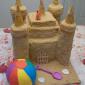Sand Castle Beach Party Cake